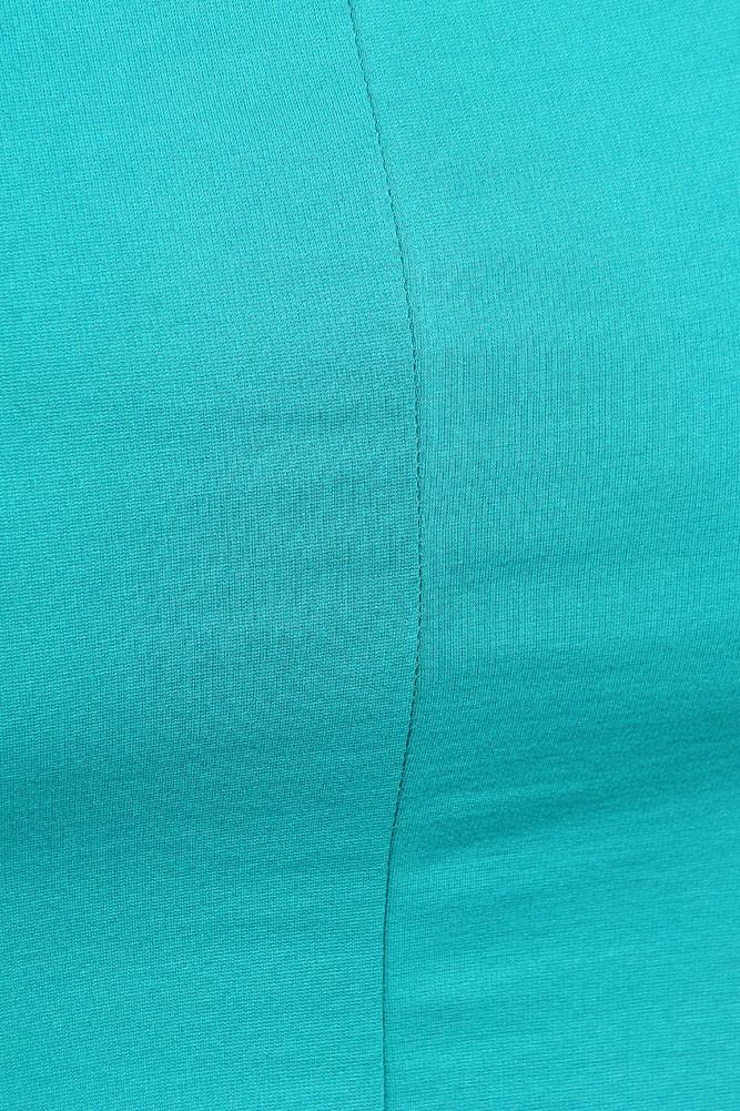 Plus Size Glamorous Midi Teal Dress