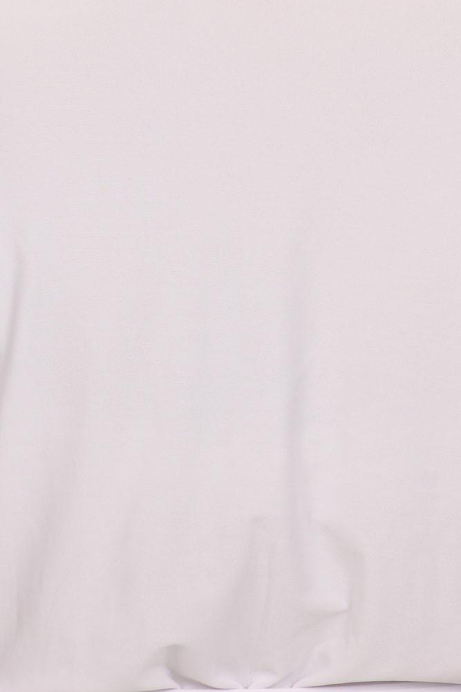 Plus Size Glamour Slit Tie White Maxi Dress