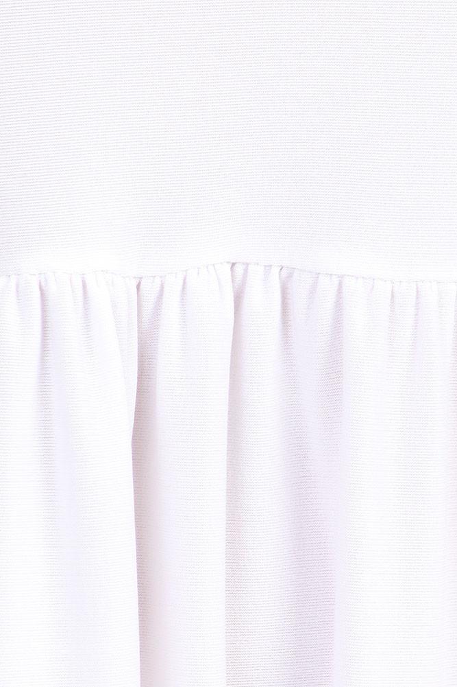 Plus Size Pier Days High Slit White Maxi Dress