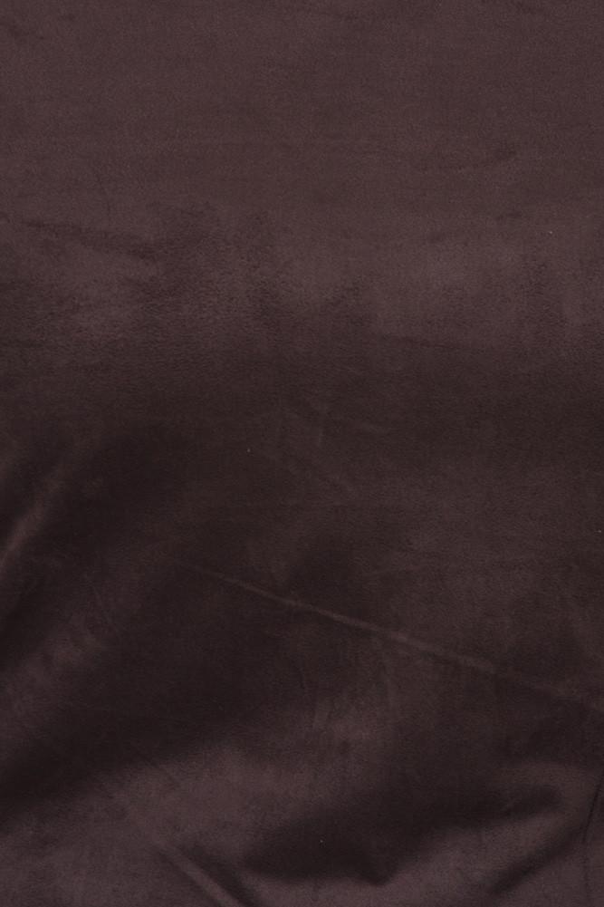 Plus Size Stylish Suede Dark Grey Maxi Tee