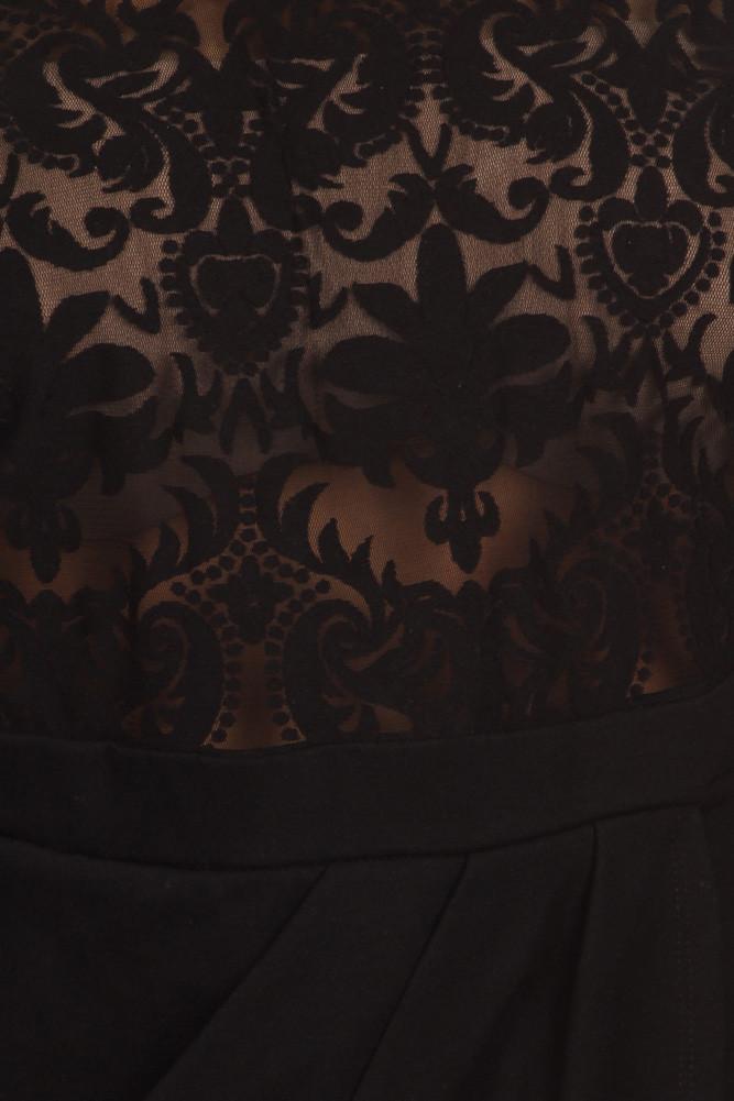 Plus Size Sweet Victorian Tulip Hem See Through Dress