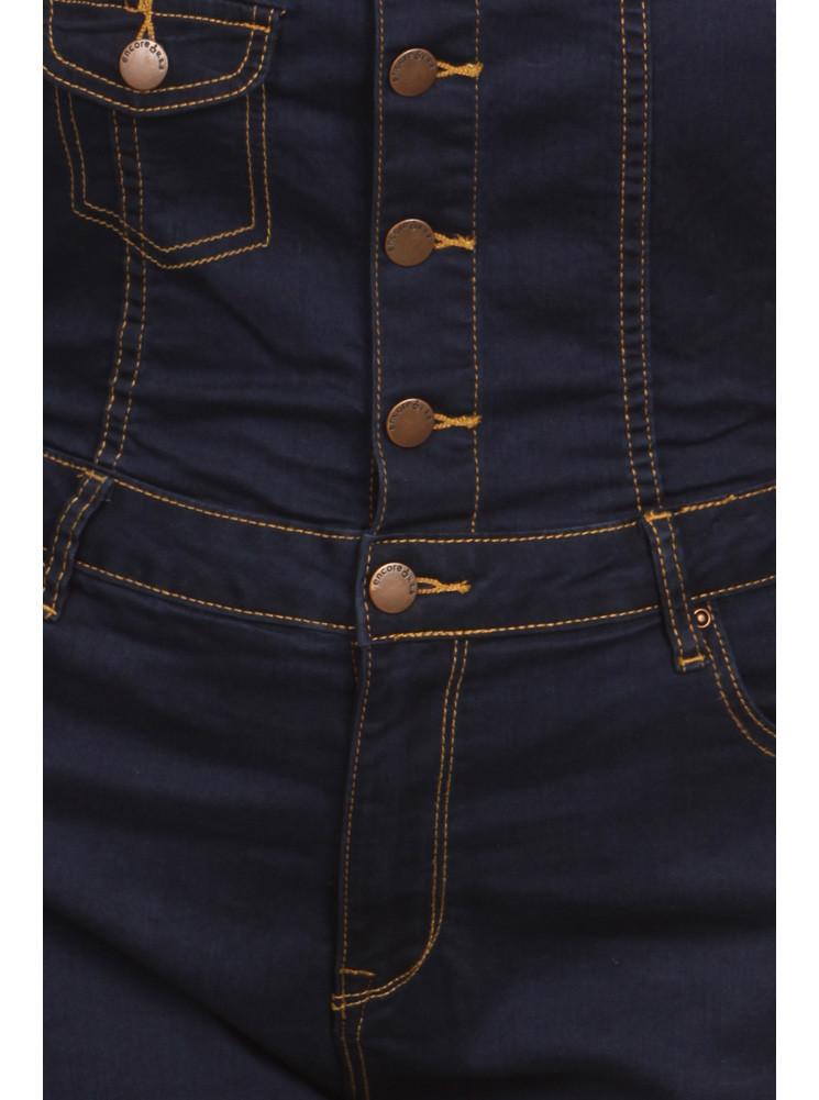 Plus Size Picnic Days Blue Denim Overalls