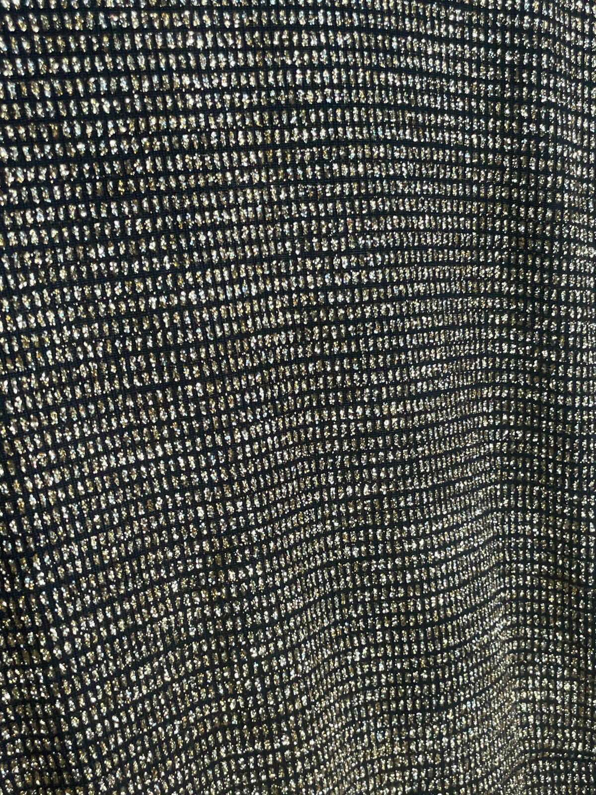 Sparkling glitter gold maxi dress
