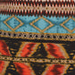 Plus Size Breezy Tribal Print Midi Blue Dress