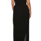 Plus Size Pier Days High Slit Black Maxi Dress