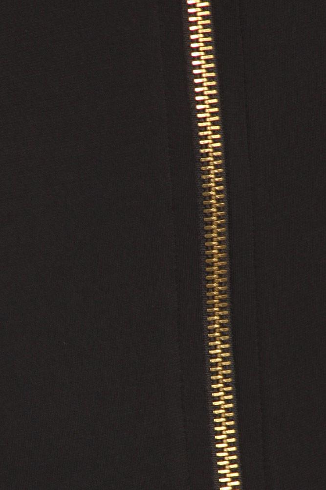 Plus Size Sexy One Sleeve Zipper Maxi Black Dress