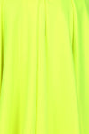 Plus Size Flirty Neon Yellow Skater Skirt