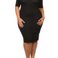 Plus Size Sparkling Off Shoulder Party Dress