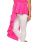 Plus Size Gala Asymmetrical Pink Maxi Shirt Dress