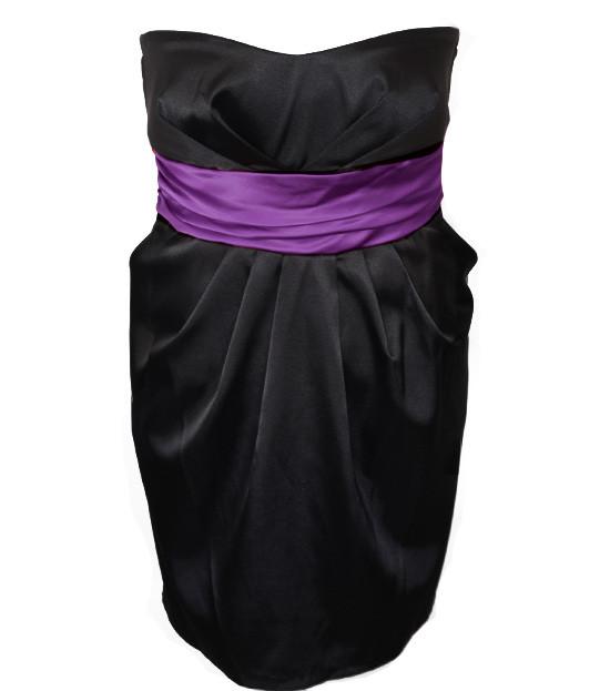 Plus Size Diva Sexy Purple Tube Dress