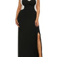 Plus Size Radiant Mesh Back Maxi Dress