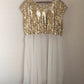 Sparkling Bedazzled Gold dress