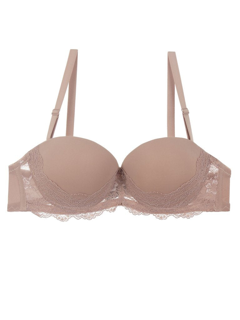 Plus Size Lace Basic Bra DD Cup [Final Sale Item]