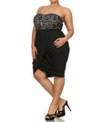 Plus Size Pretty In Lace Bubble Dress