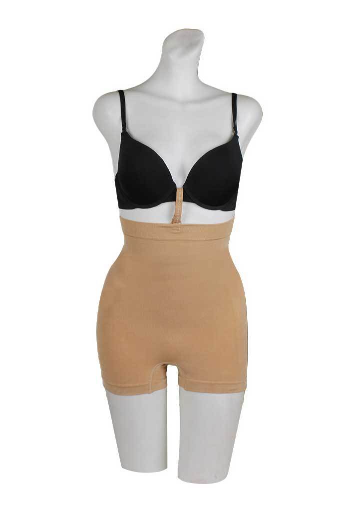 Plus Size Seamless Hi-Waist Boyshort Shapewear [Final Sale Item]