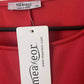 Meaneor Red Dress Size