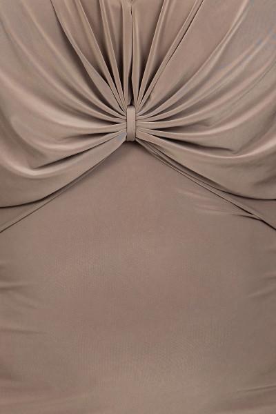 Plus Size Lovely Front Knot Dress