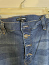 Wide Leg Button Fly Jeans