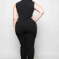 Plus Size Jumpsuit with Side Open
