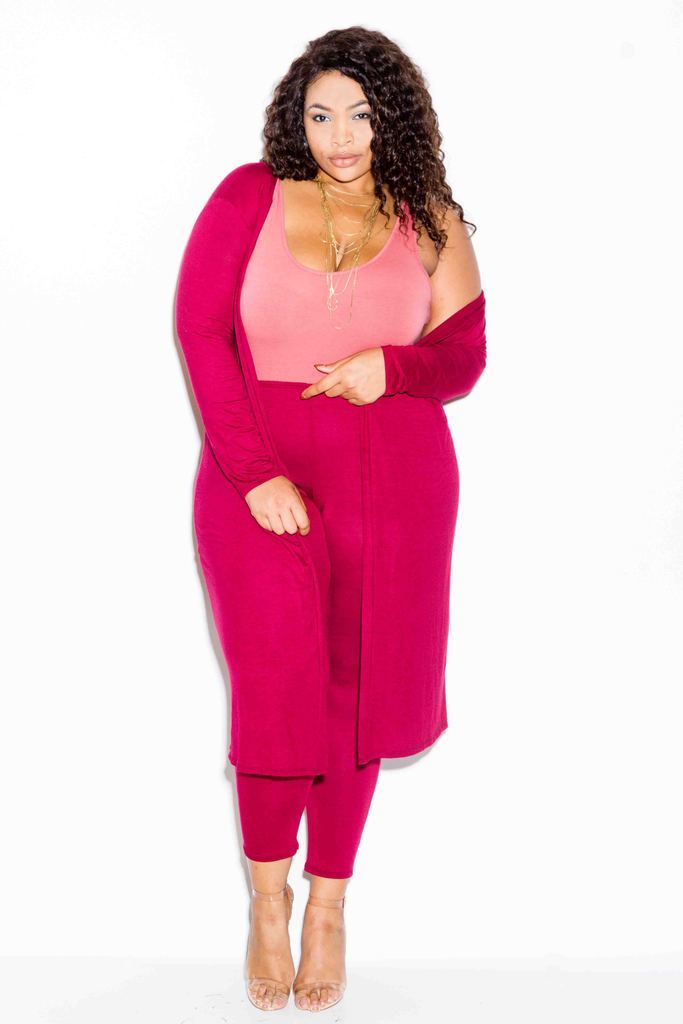 Plus Size Weekend Matching Set