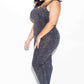 Plus Size Sparkling Shimmer Catty Jumpsuit