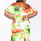 Plus Size Tropic Sexy Off Shoulder Dress