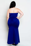 Plus Size Showstopper Mermaid Bow Dress