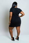 Plus Size Savage Tee Dress