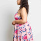 Plus Size Gorgeous Floral Cami Dress
