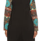 Plus Size Waist Length Long Sleeve Top With Crew Neck -Jade