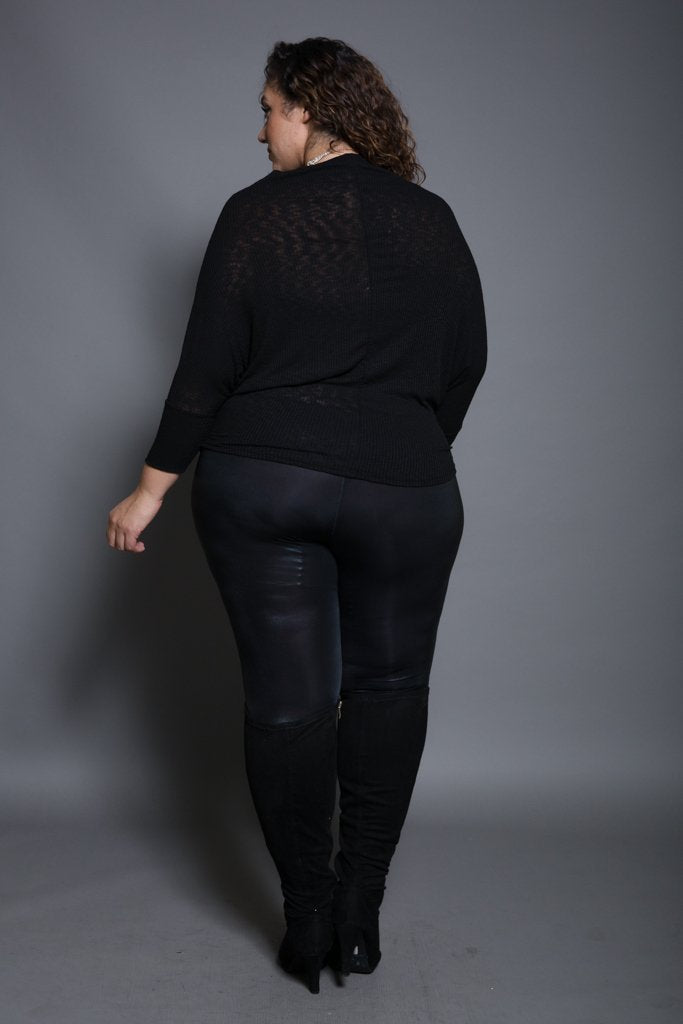 Plus Size Soft Comfy Ribbed Top