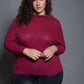 Plus Size Soft Comfy Ribbed Top