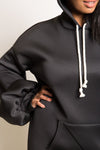 Plus Size Scuba Cool Hoodie Dress