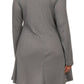 Plus Size Cowl Neck Sweater Knit Tunic Dress