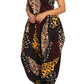 Vibrant Tribal Pint Plus Size Harem Jumpsuit
