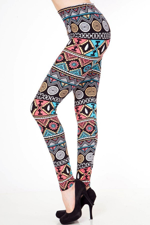 Navajo Print Leggings