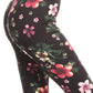 Tropical Floral Printed Knit Legging