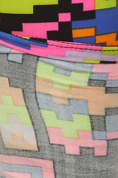 Plus Size Colorful Tribal Print Leggings