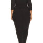 Wrapped Cross Over Maxi Sexy Plus Size Dress