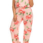 Plus Size Pretty Summer Rose Jumpsuit