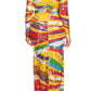 Vibrant Paint Strokes Plus Size Maxi Dress