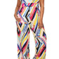 Plus Size Sleeveless Jumpsuit V-neck Side Pockets And Wide Legs