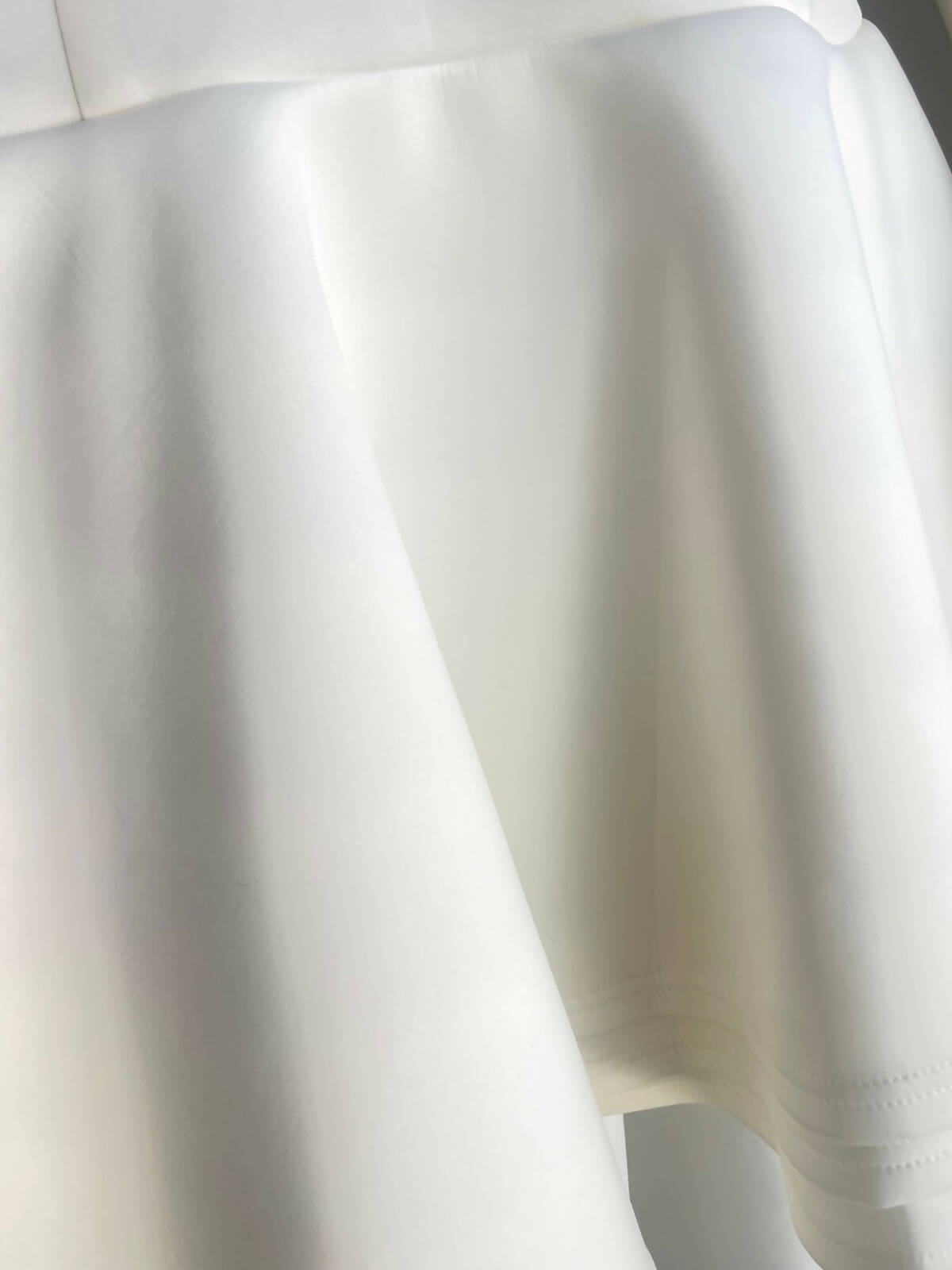 Peplum layered long sleeve dress