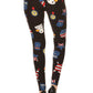 Patriot Printed High Waisted Fitted Style Leggings
