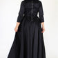 Plus Size Glamorous Deep V Neck Ribbon Tie Dress [PRE-ORDER 25% OFF]