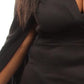 Plus Size Wide Open Sleeve Sexy Bodycon Dress