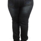 Plus Size Washed Out Denim Jeans