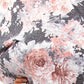 Plus Size Gorgeous Floral Short Sleeve Dolman Top